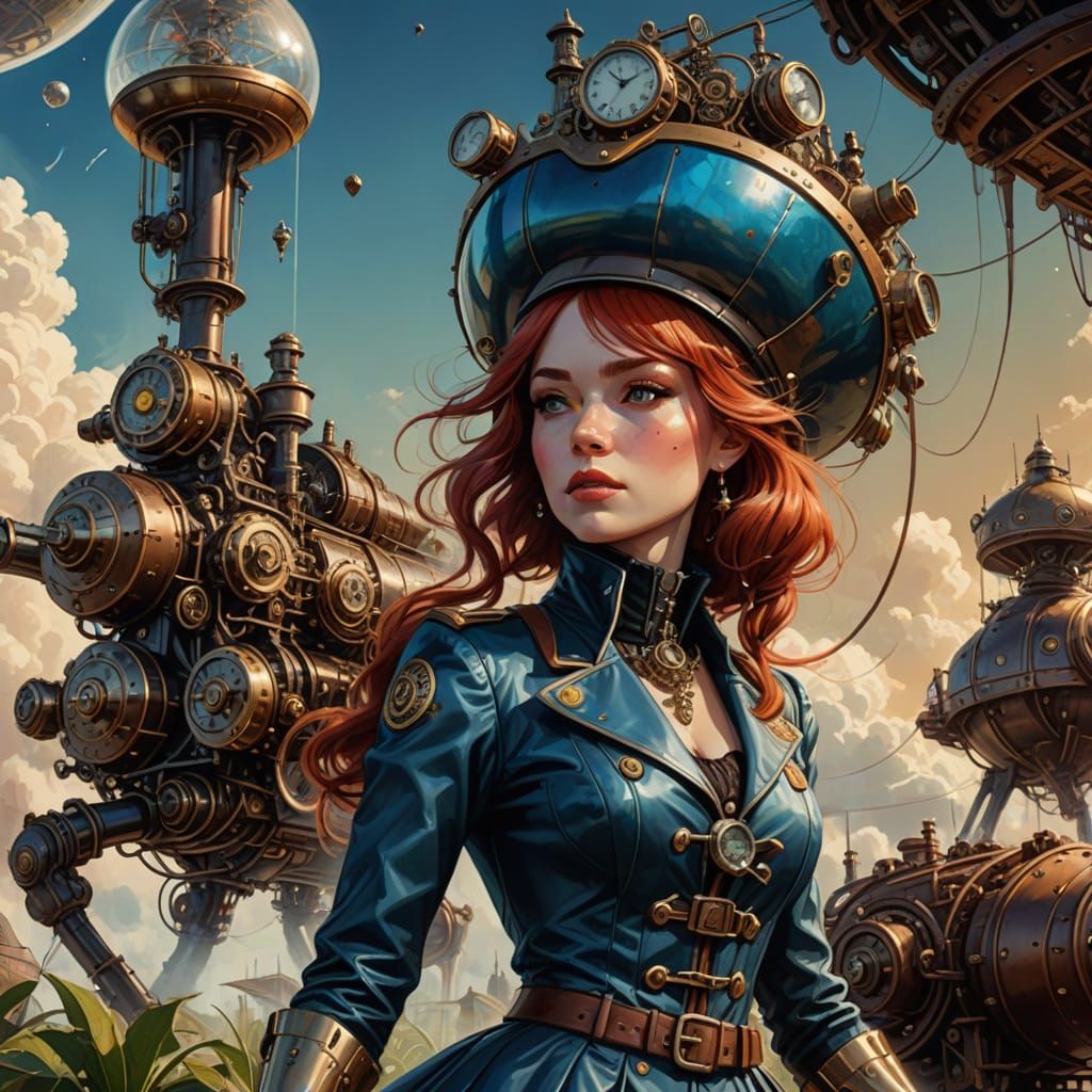 Surreal Steampunk Dreamscape