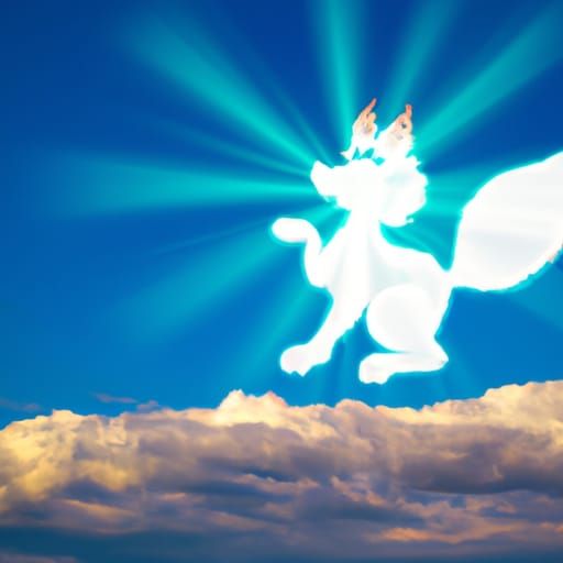 Lightning Kitsune in Divine Sunshine