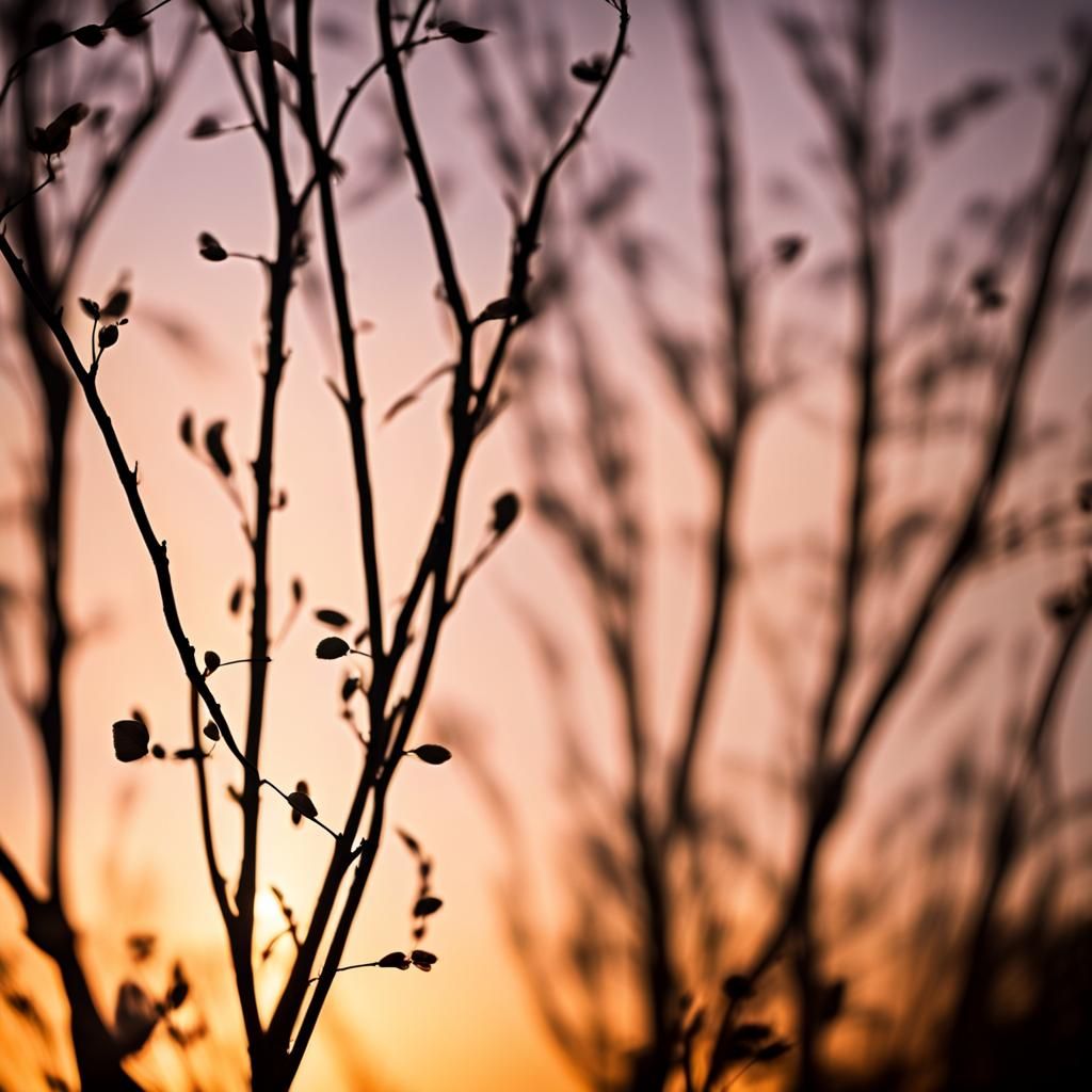 Day transitions into night