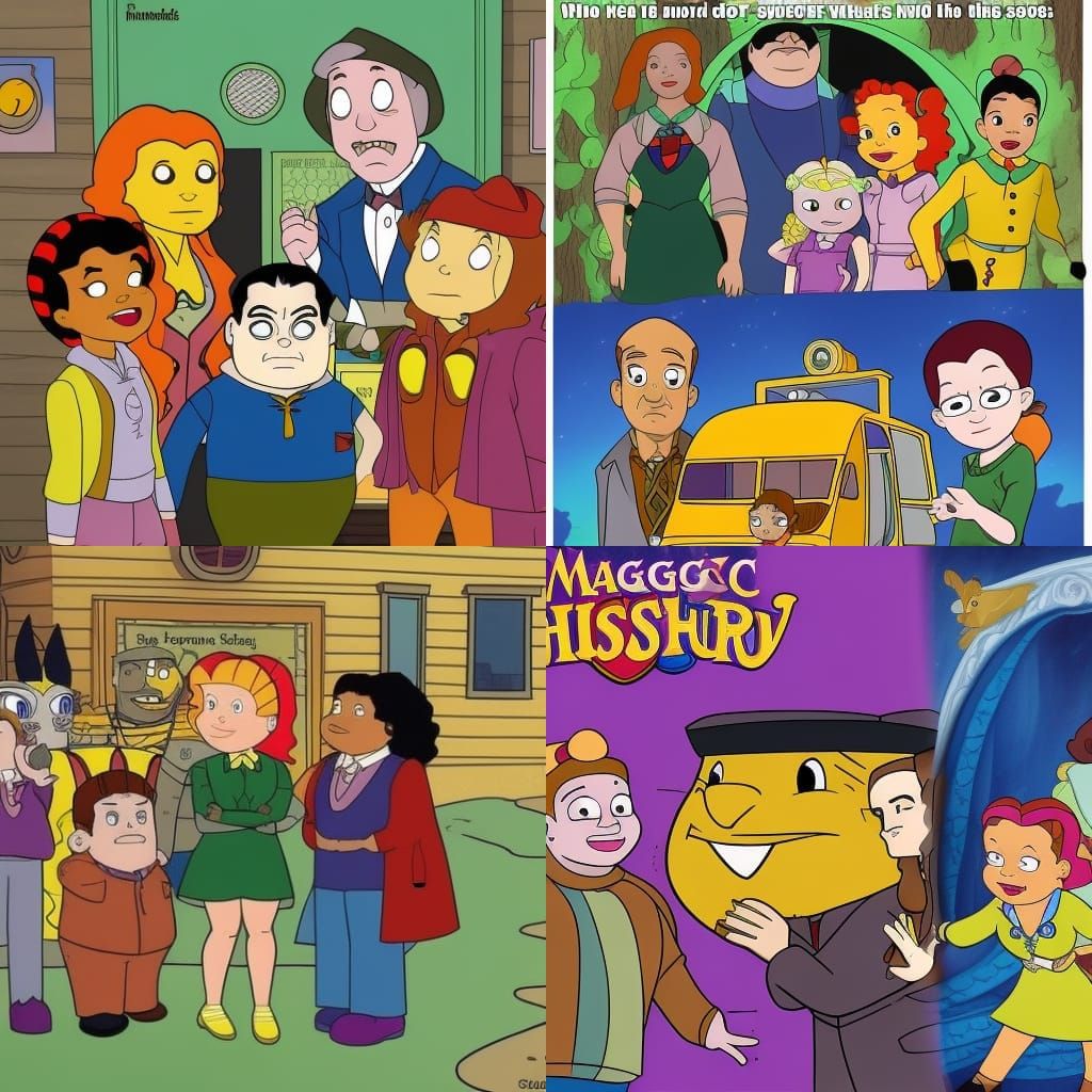 crossover between The Magic Schoolbus and The Sopranos