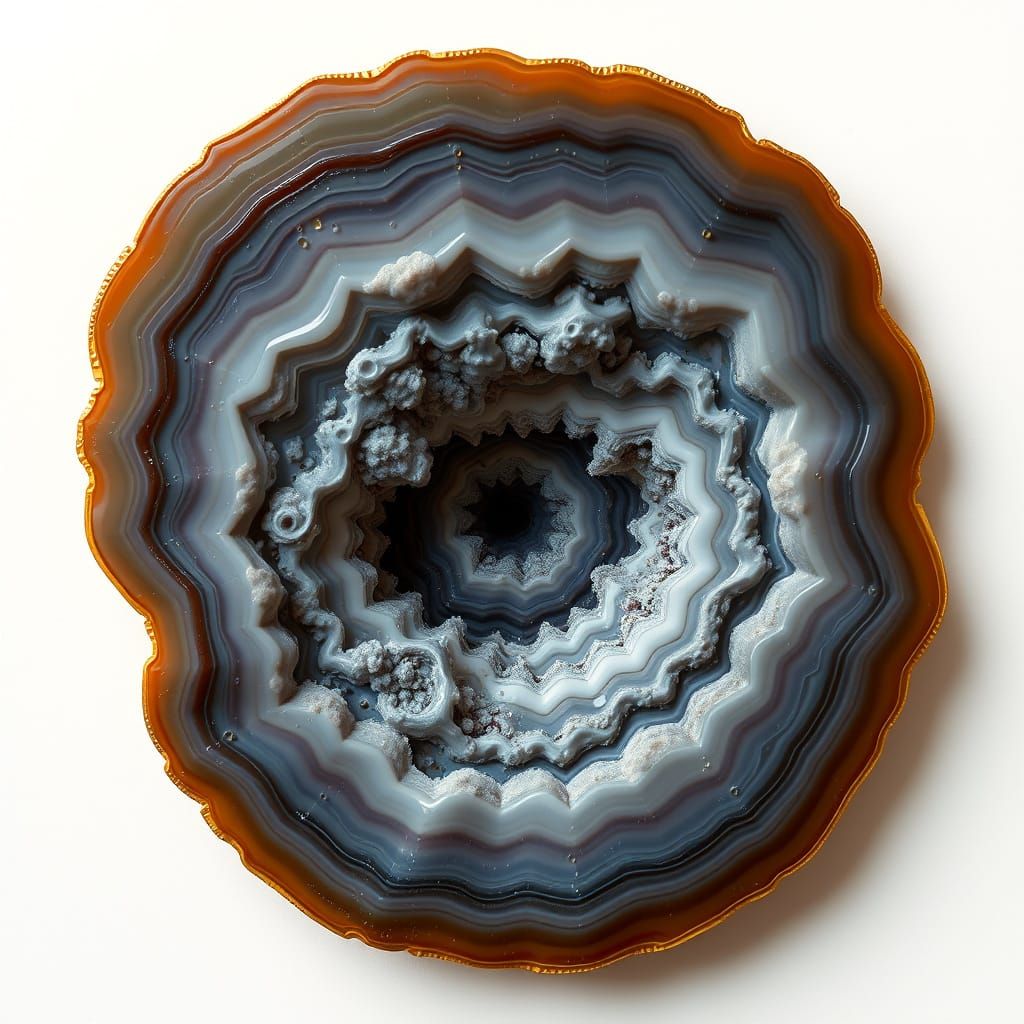 Surreal Space Warping with Agate Morels