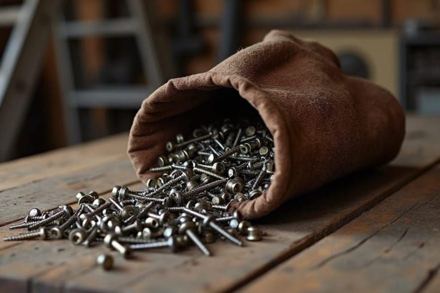 Bag of screws