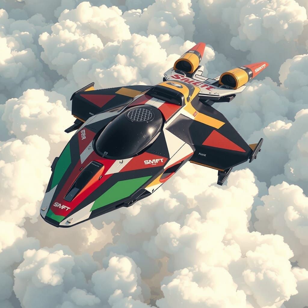 cyber tech sport hover-speeder