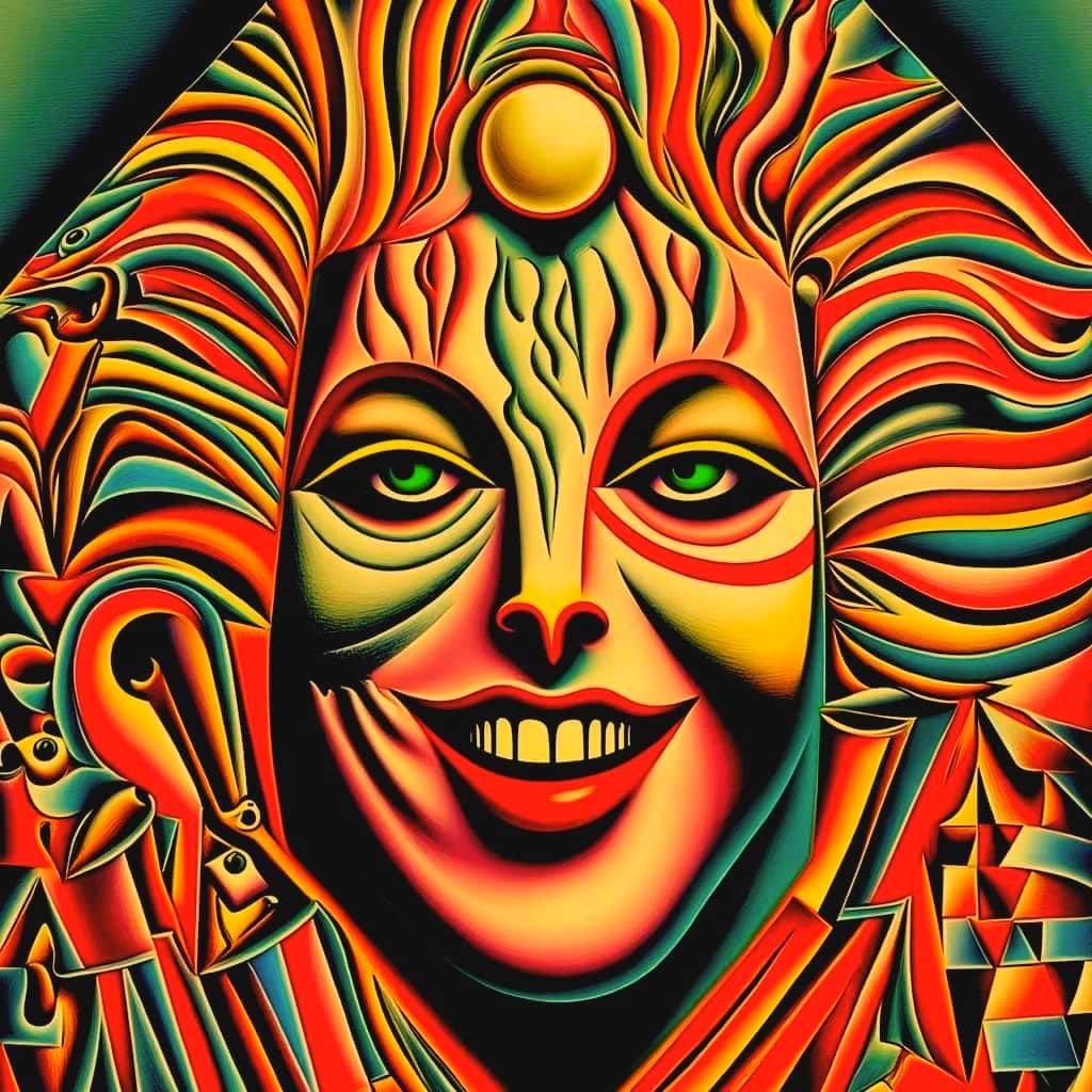 Forged Metal Form in a Cyberpunk Aesthetic