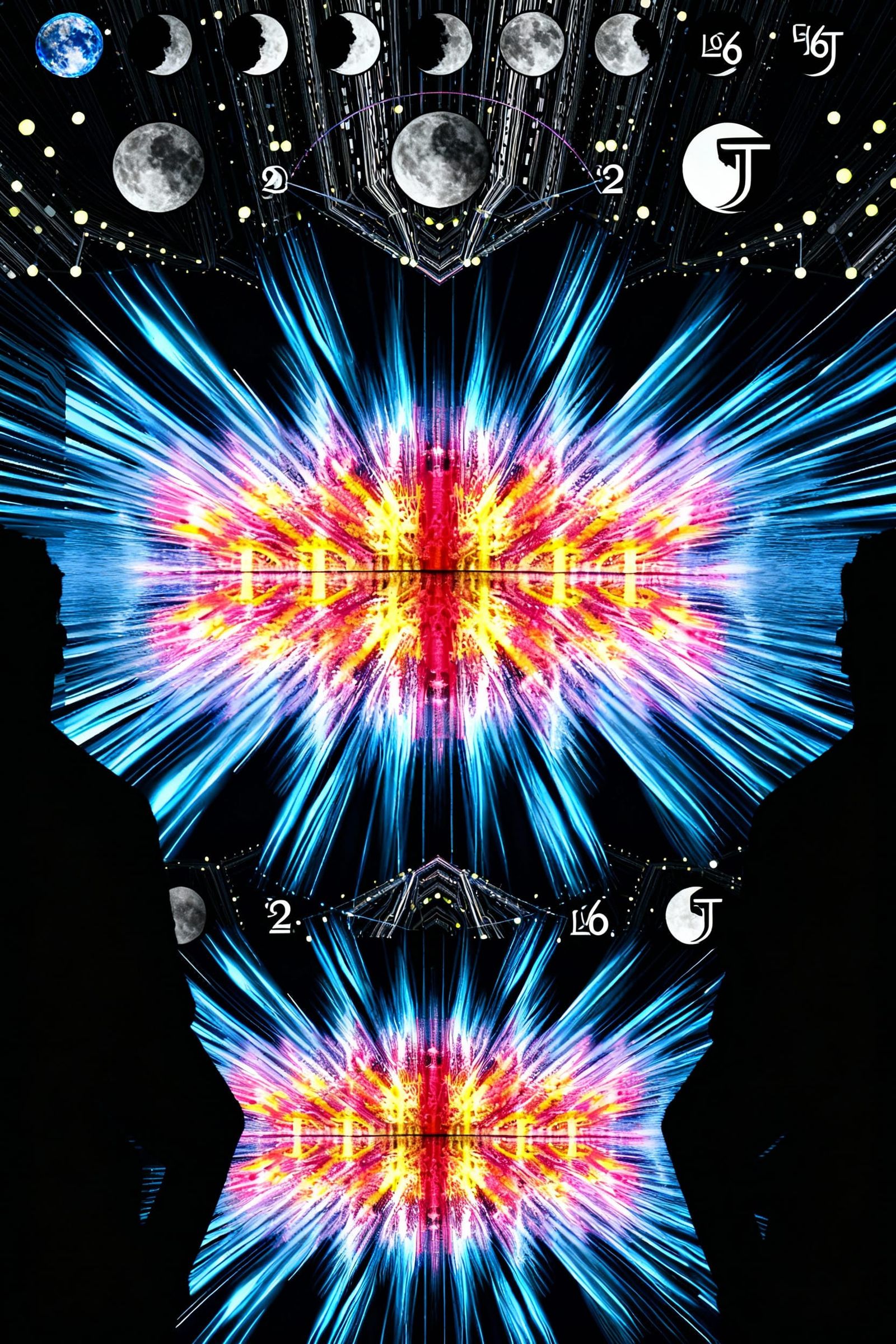 Infinite Possibilities Abstract Cosmic Visualization