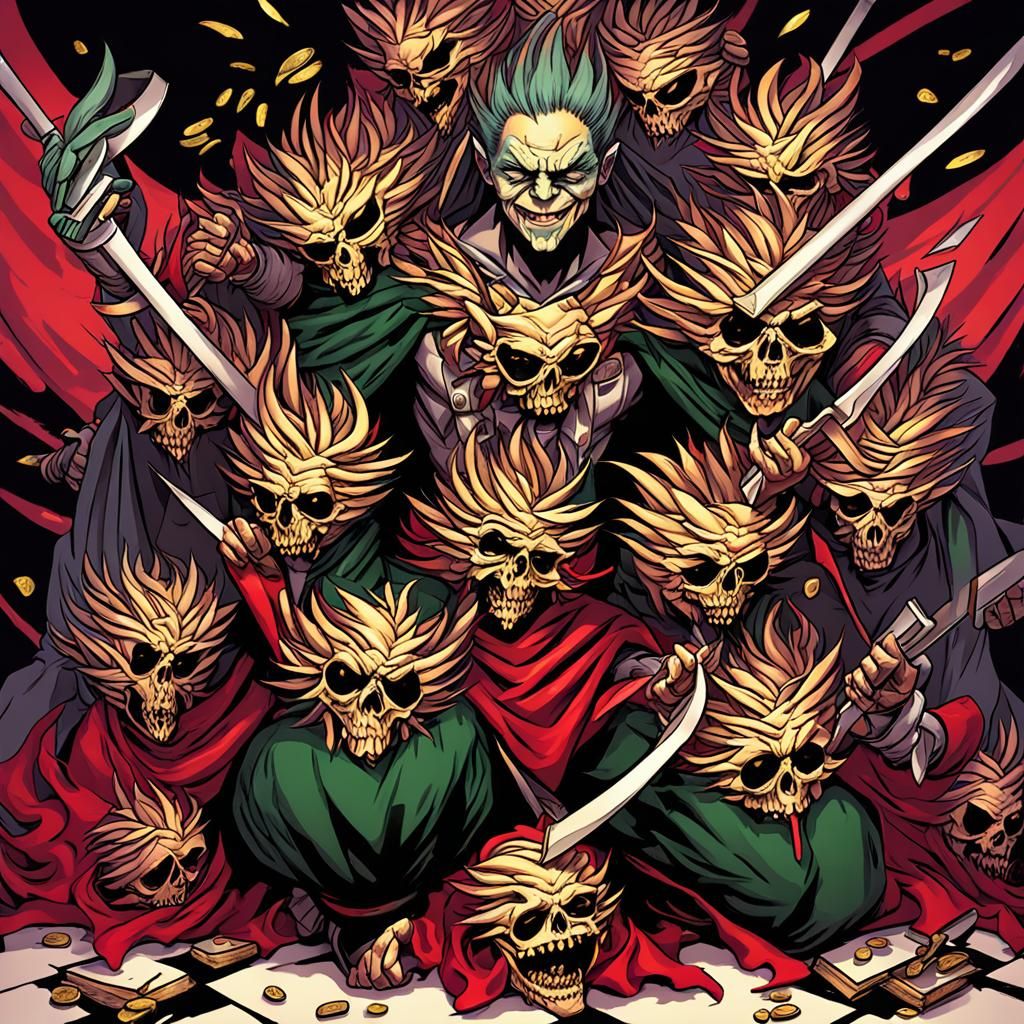 Visual Depiction of the Concept of Greed