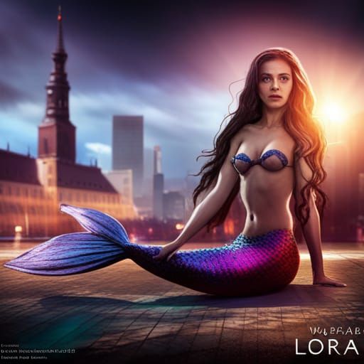 The amazing mermaid of Warsaw
