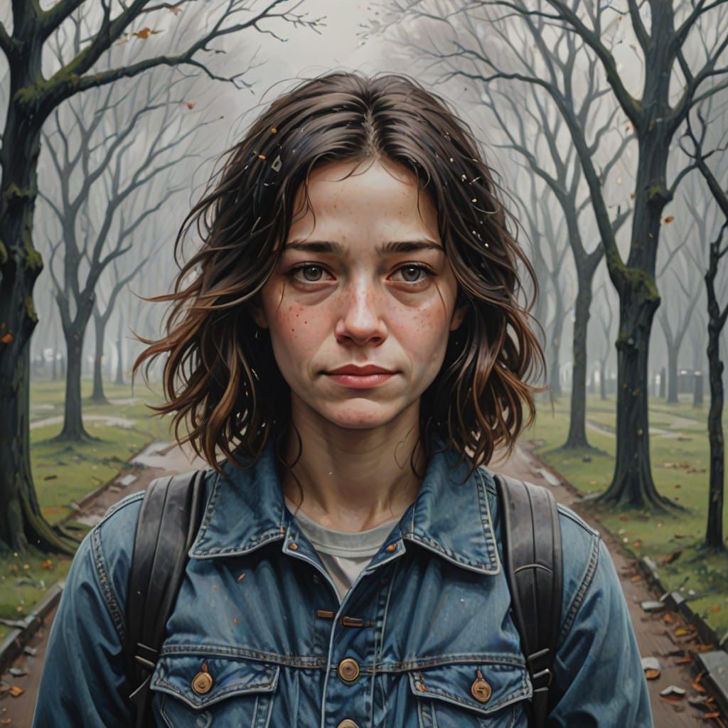 Contrasting Emotions in Vibrant Colors