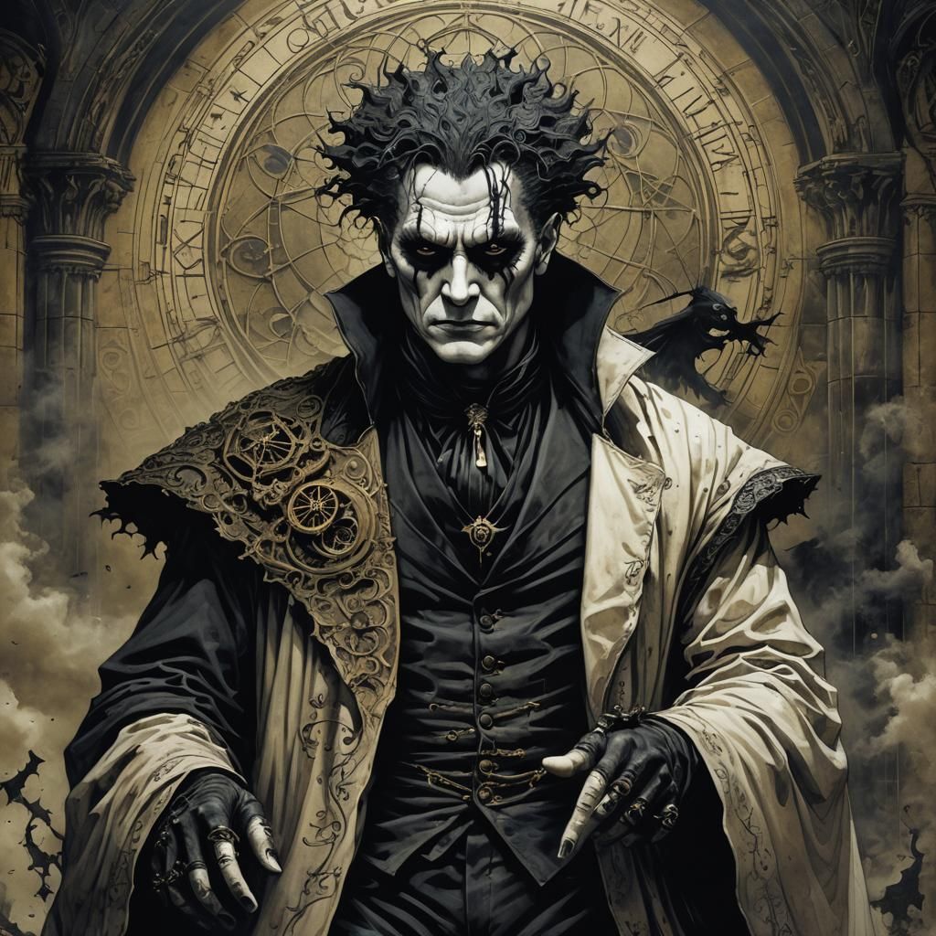 Gothic Sandman Morpheus of Dreams