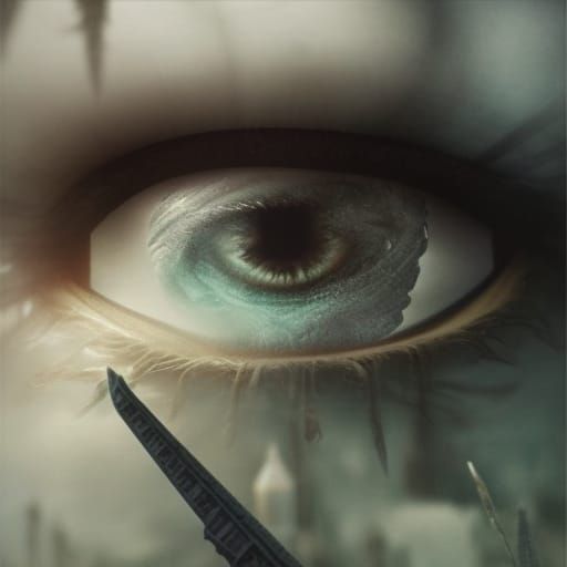 Soul Window: An Epic Digital Eye Painting