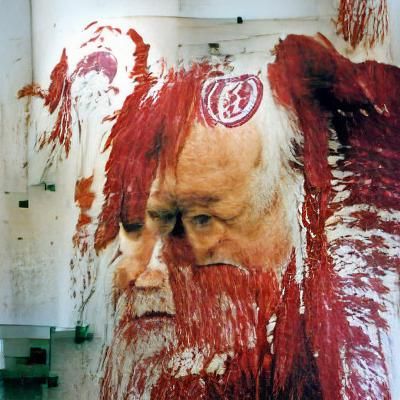 AI Portrait of Hermann Nitsch