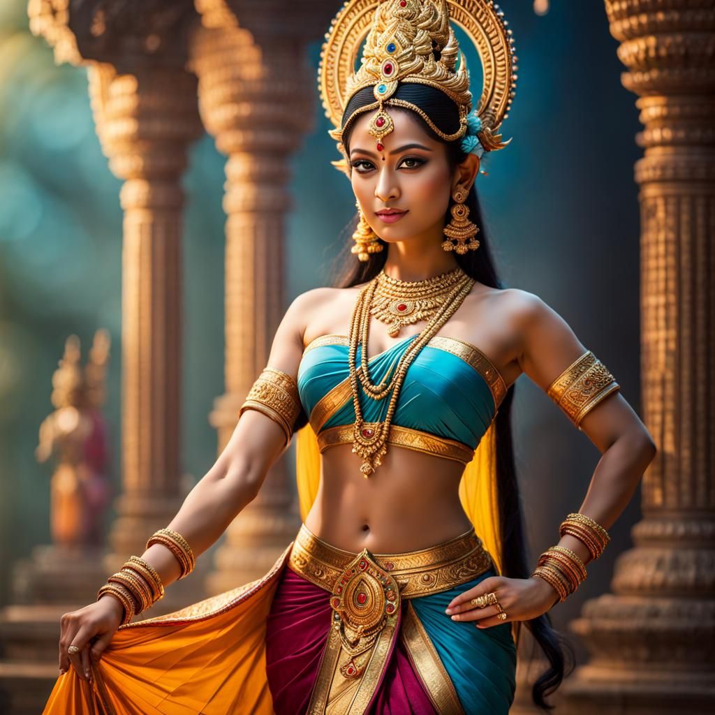 Apsara, the celestial dancer