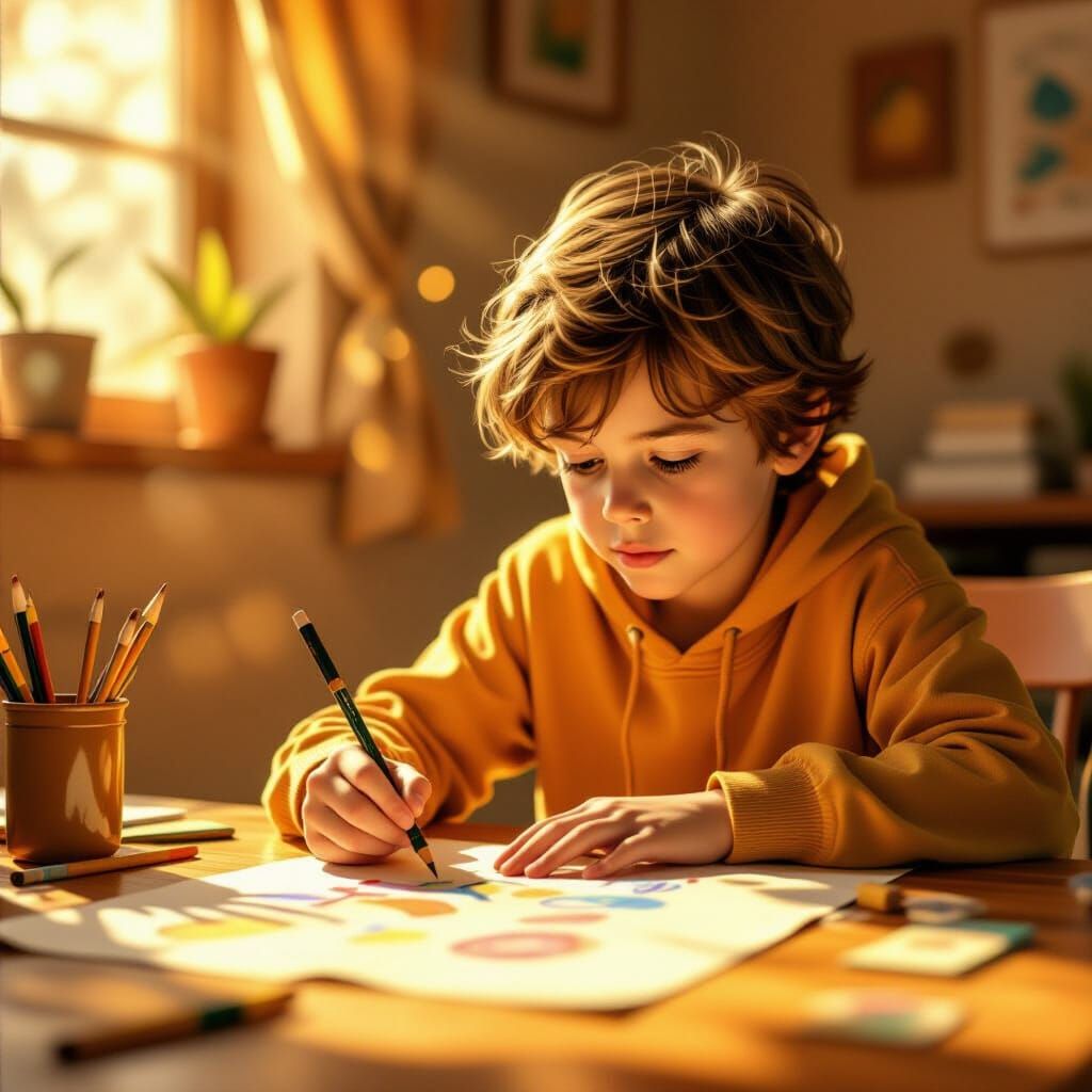 Realistic CGI Reimagining of a Kid's Drawing