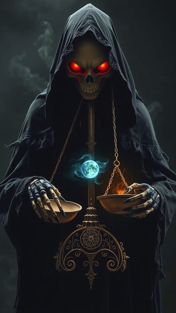 Death's Emissary in Darkened Realms