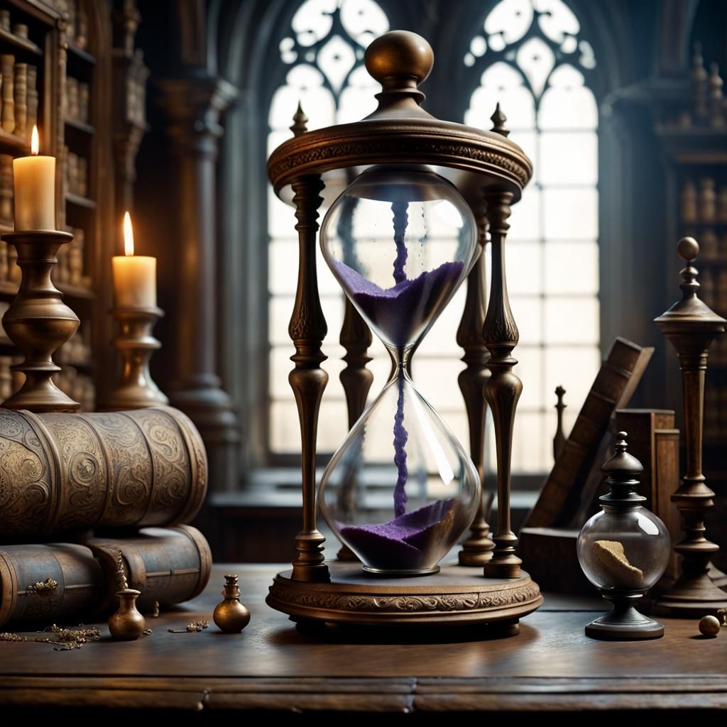 Hourglass in the apothecary ⏳