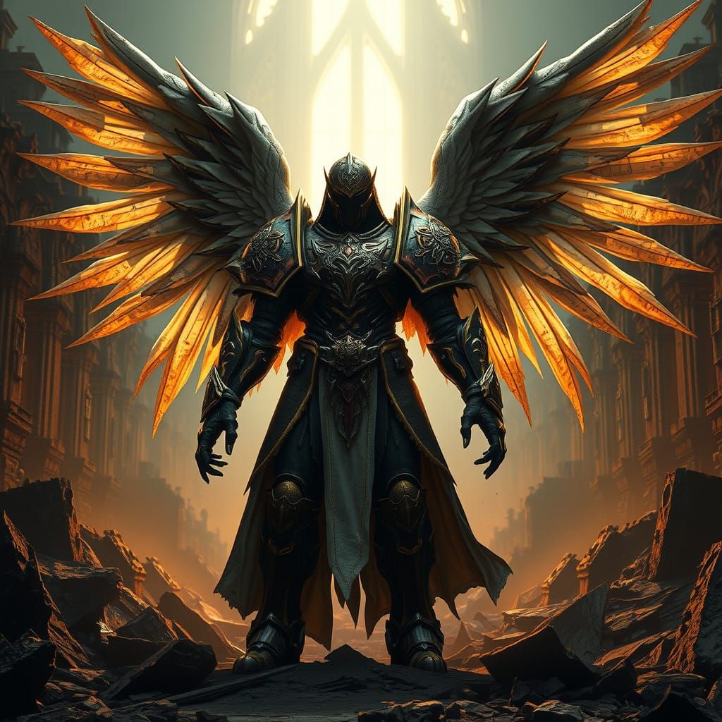 Sanguinius in Gritty Gothic Hush