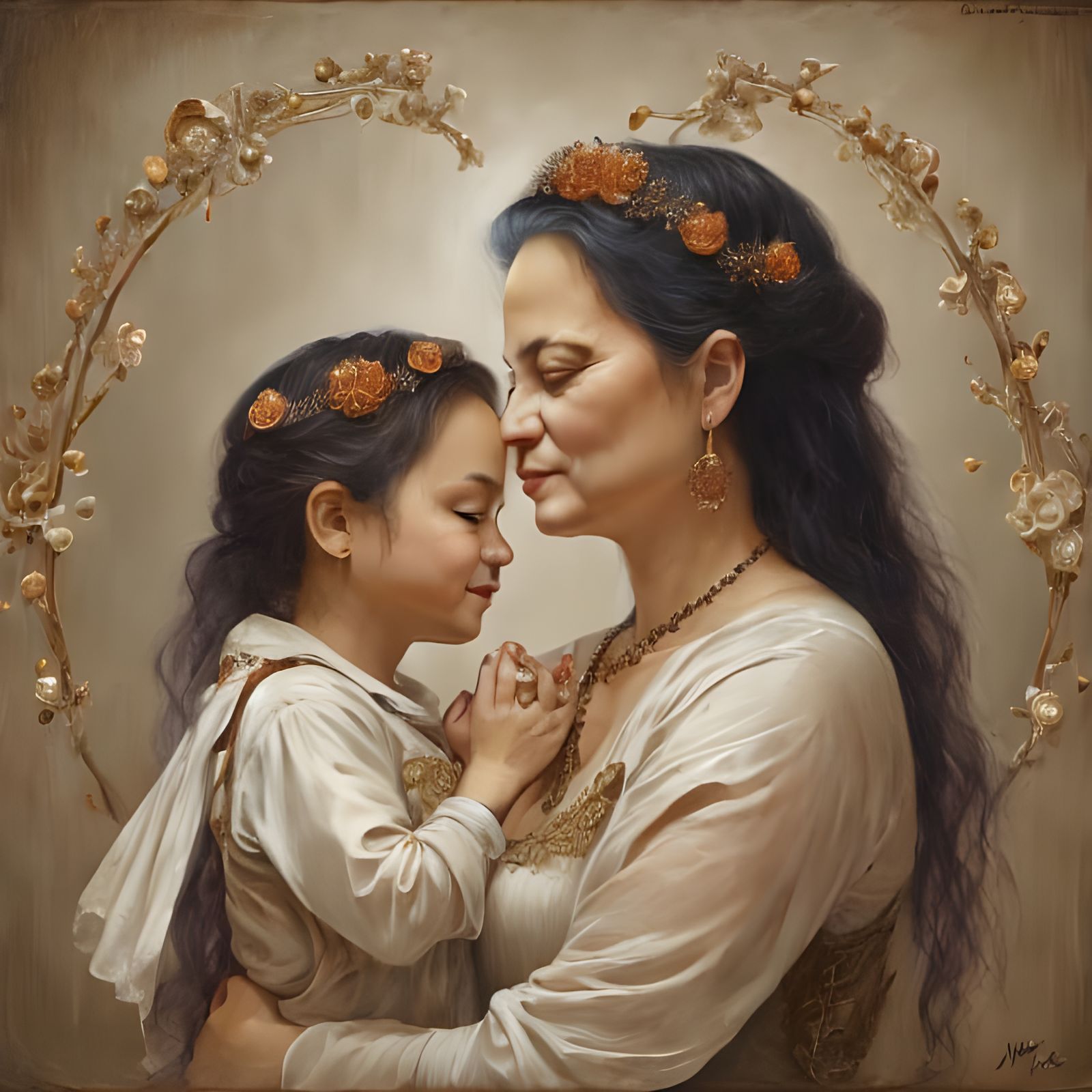 Surreal Mother Goddess Revealed in Vibrant Colors