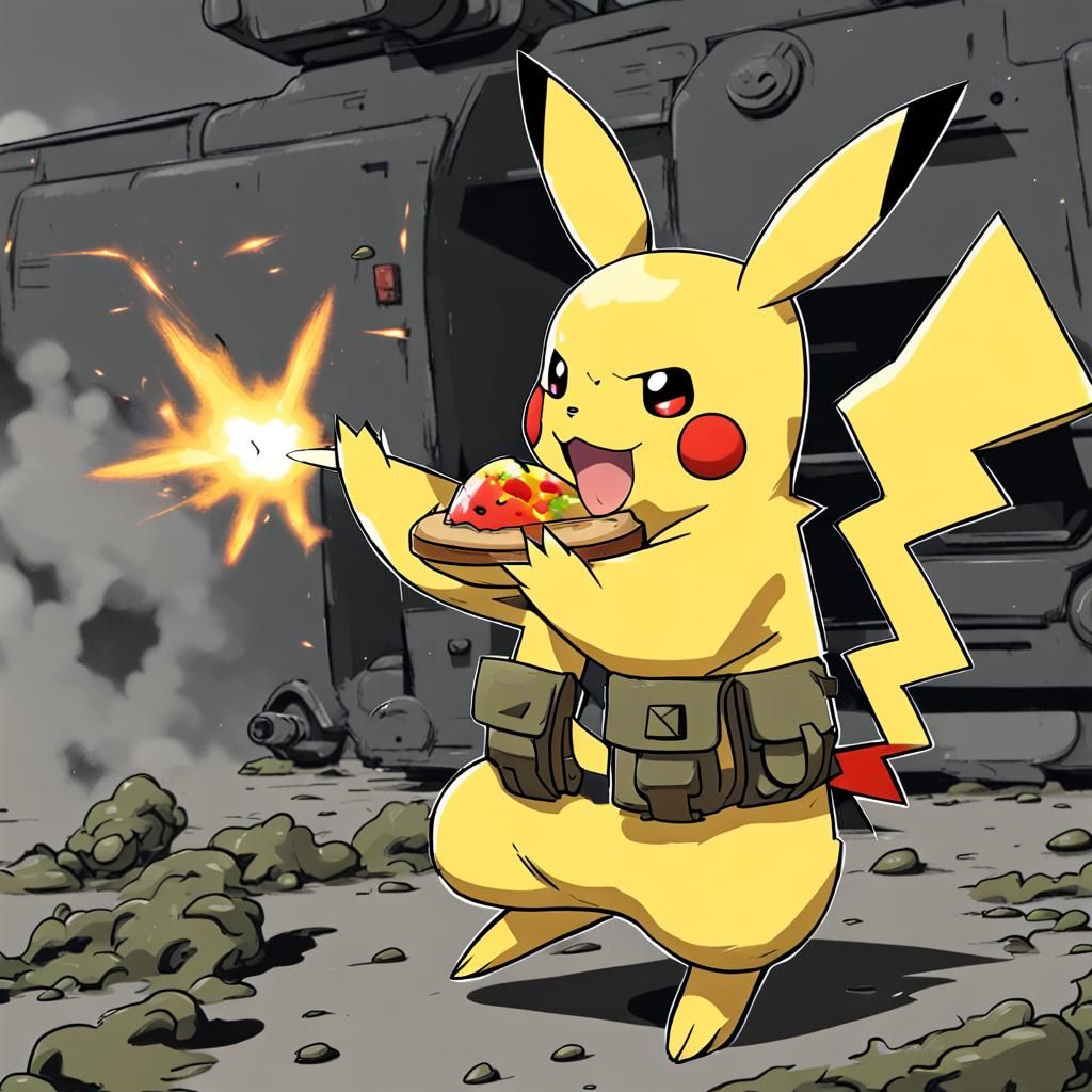 Pikachu Eats a Tactical Nuke