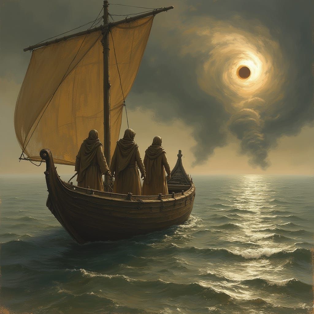 Dustmen on the Sea of Dust, Approaching a Colossal Dust Stor...