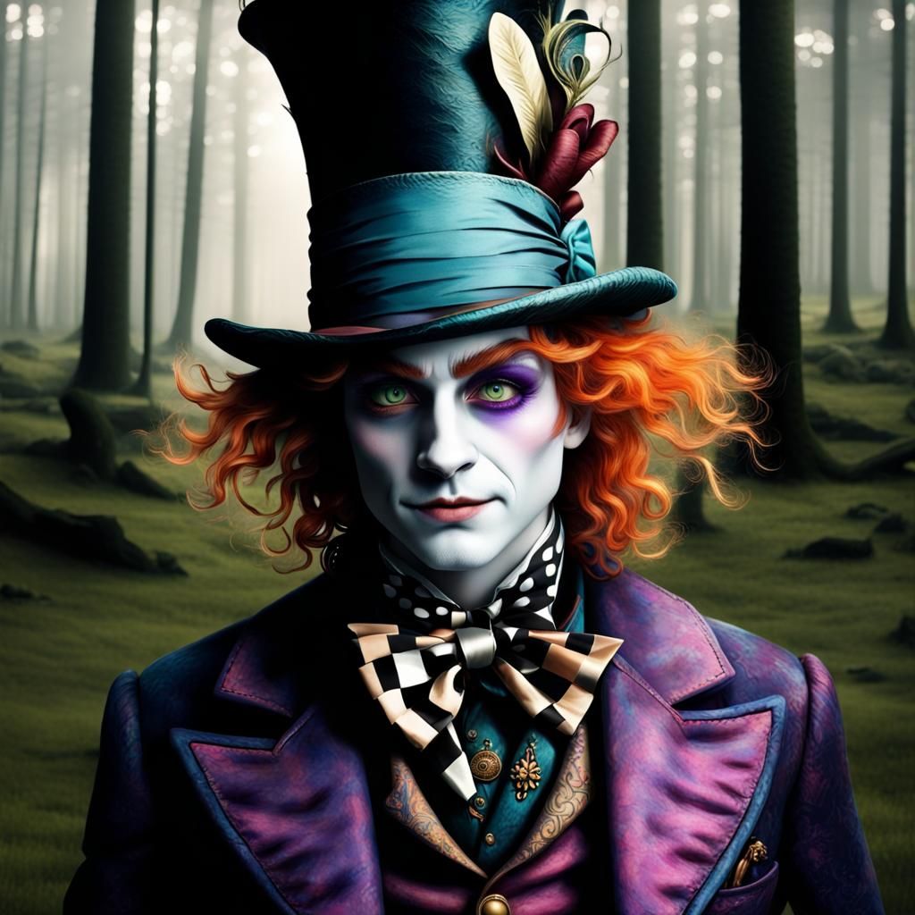 Mad Hatter in Serene Wonderland