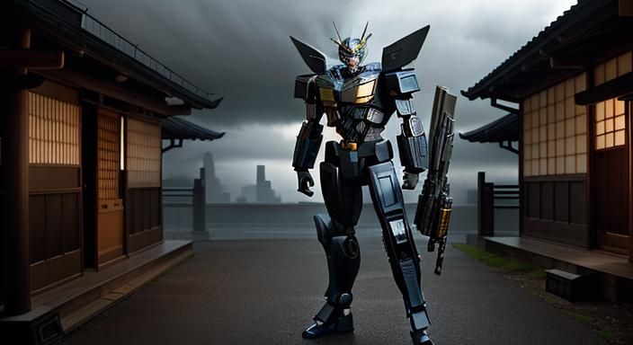 1980s Cartoon Family Reunion with Transformers