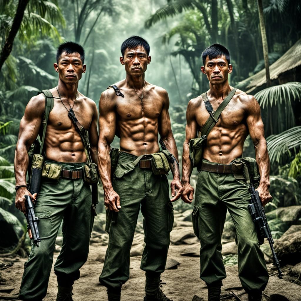 Viet soldiers
