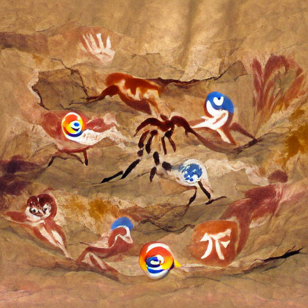 Cave Painting of a Web Browser