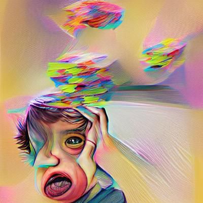 AI Image Generated from Empty Prompt