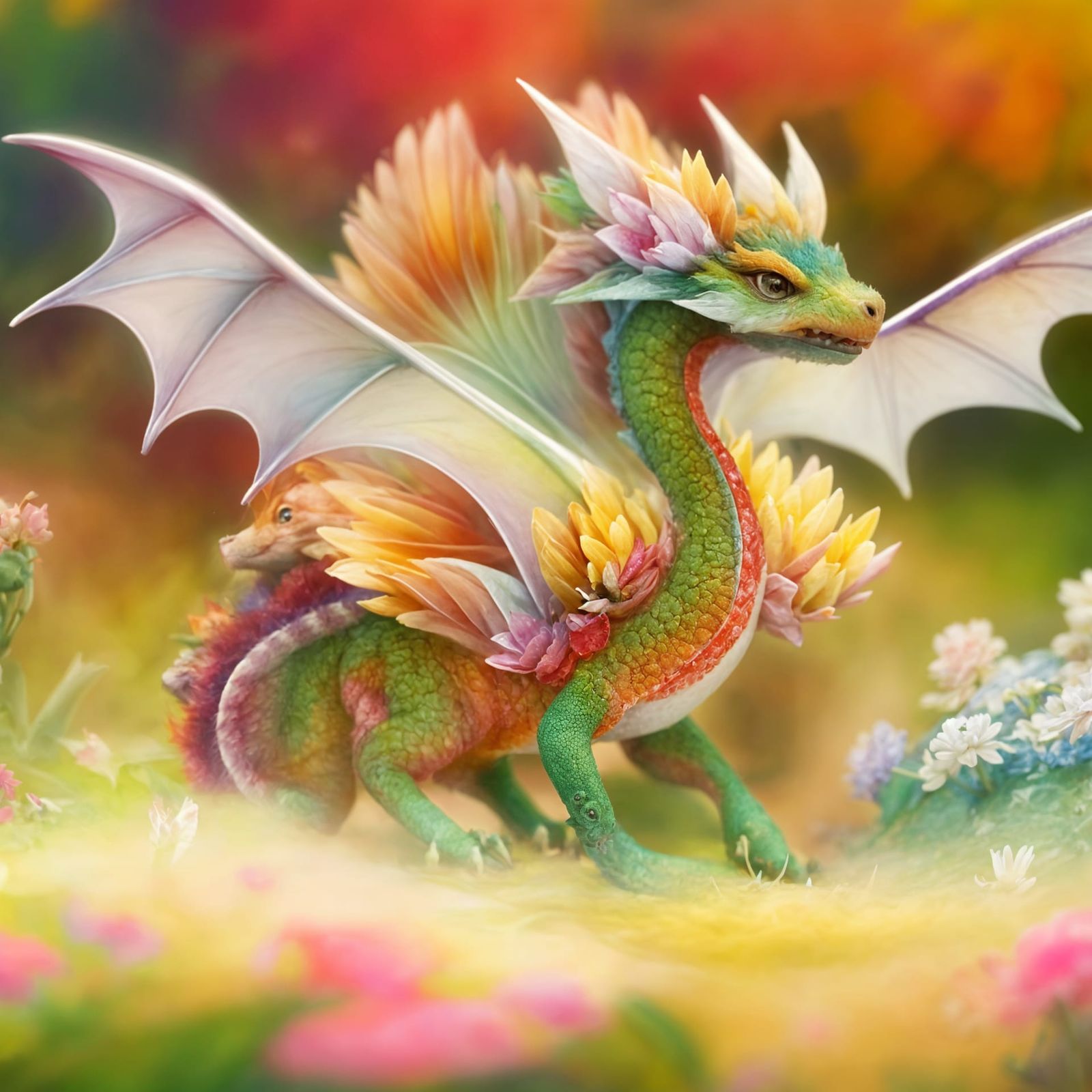 Spring has Sprung, and the Little Dragon's Still Grumpy