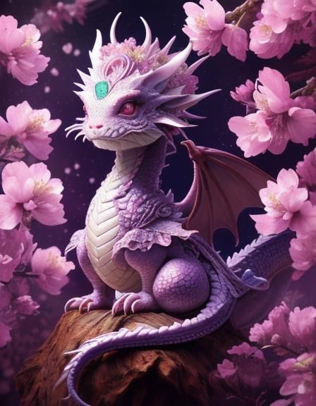 Cherry Blossom Creature