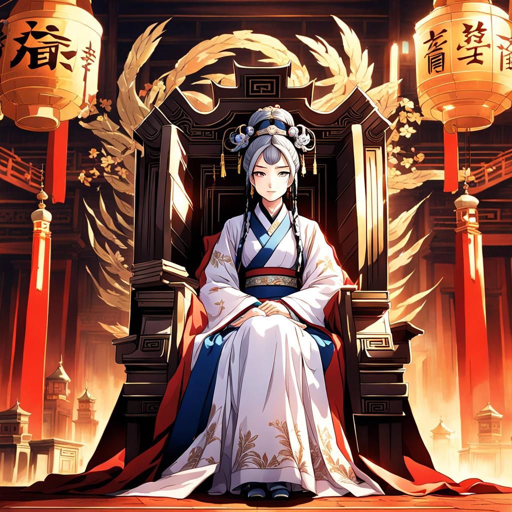 Ancient China: Old Madam in Greeting Hall