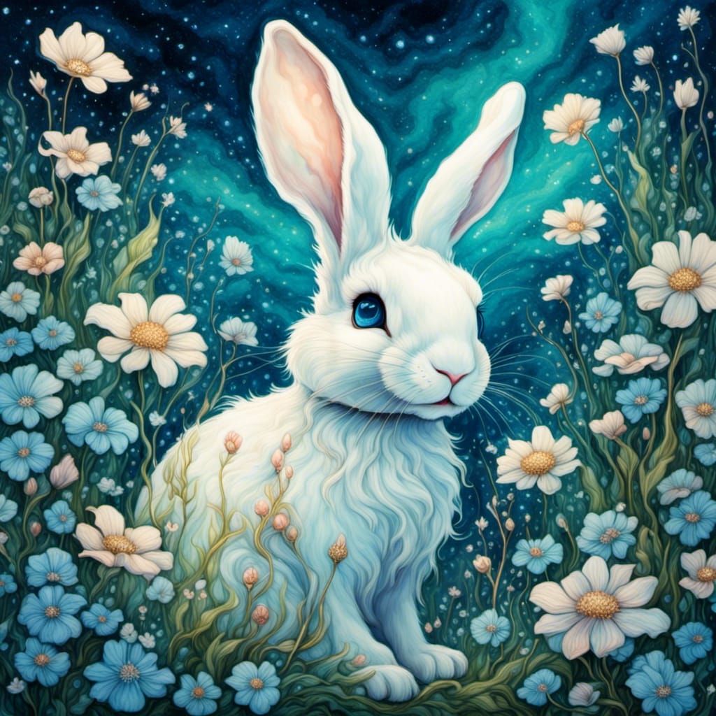 <lora:Imagination sparkle:1.0> An adorable, cute, whimsical ...
