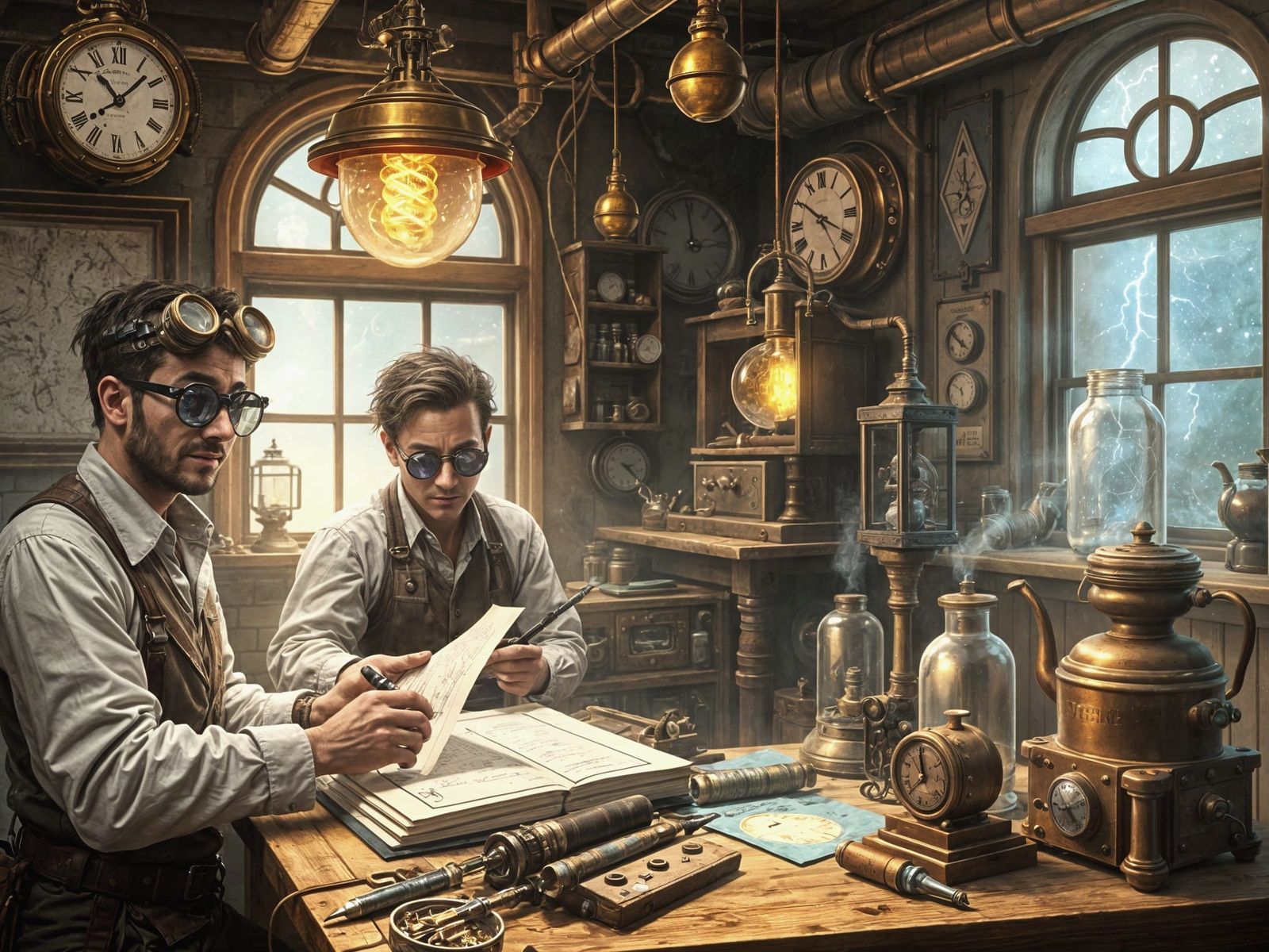 Chrono Engineers: Architects of Time