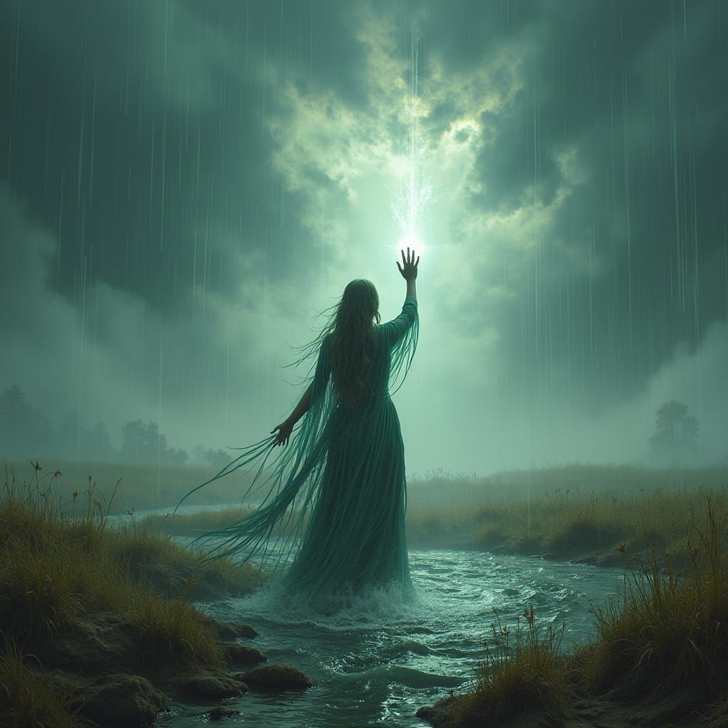 Irish Goddess Danu Unleashes Fertility Rainstorm