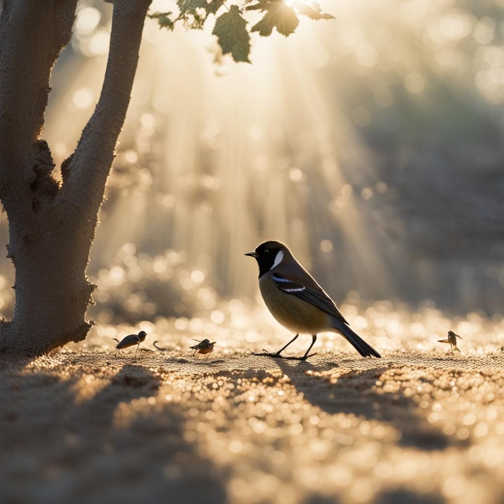 Lush Forest Floor in Detailed Matte Painting