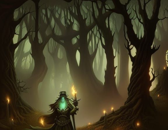 Spooky forest