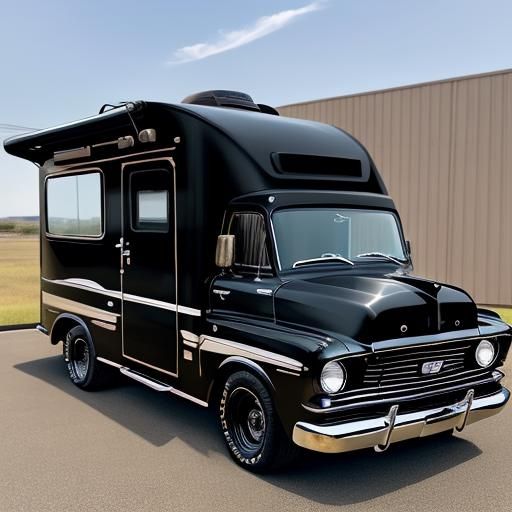 Modified 60s Ford Shelby as Origami Papercraft