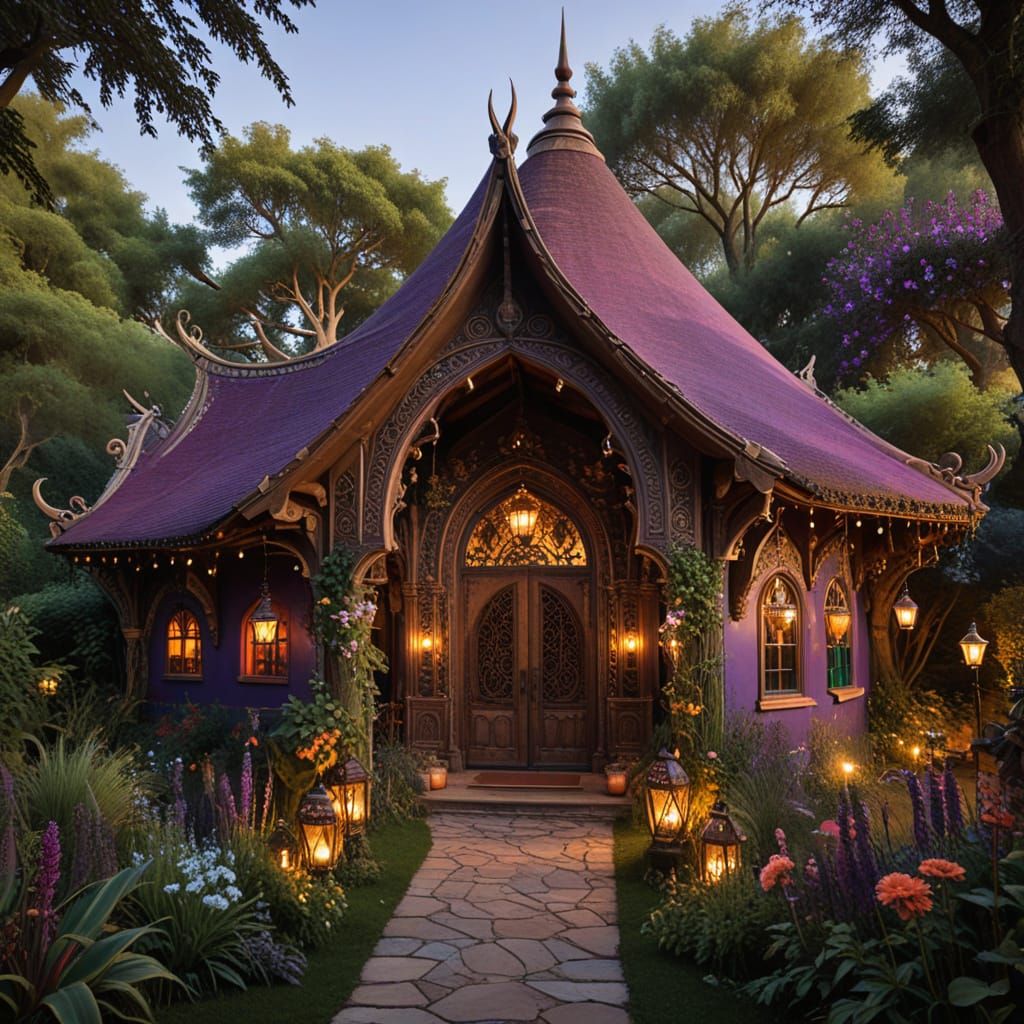 Bohemian Luxury Retreat with Whimsical Architecture