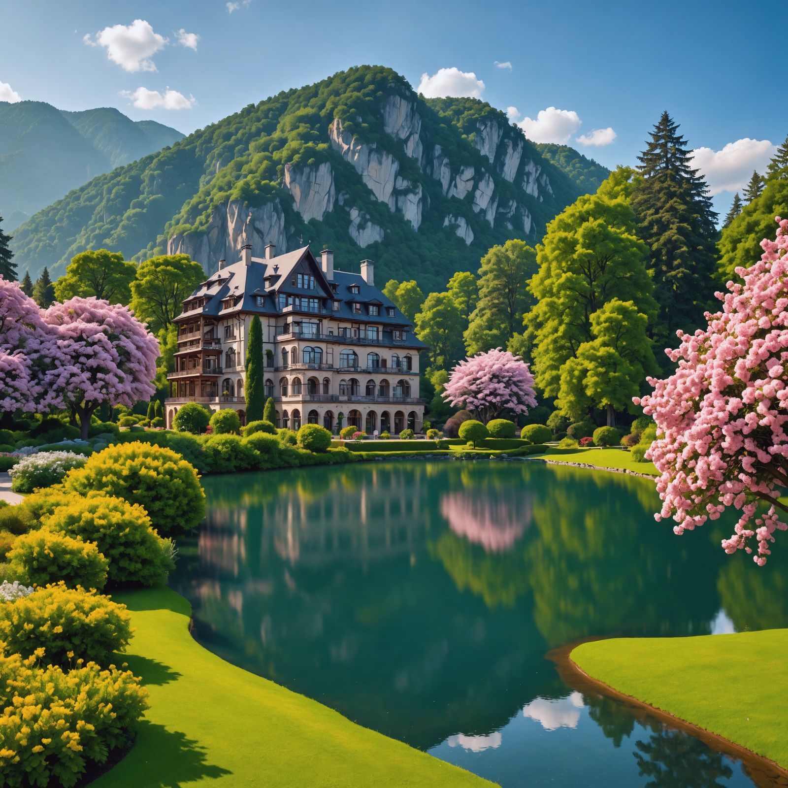 Luxury Resort in a Serene Nature Oasis