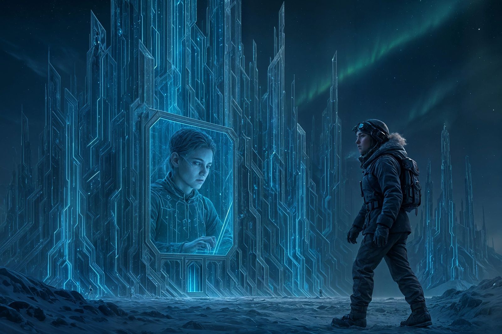 Gerda and the Snow Queen AI Data-Sanctum