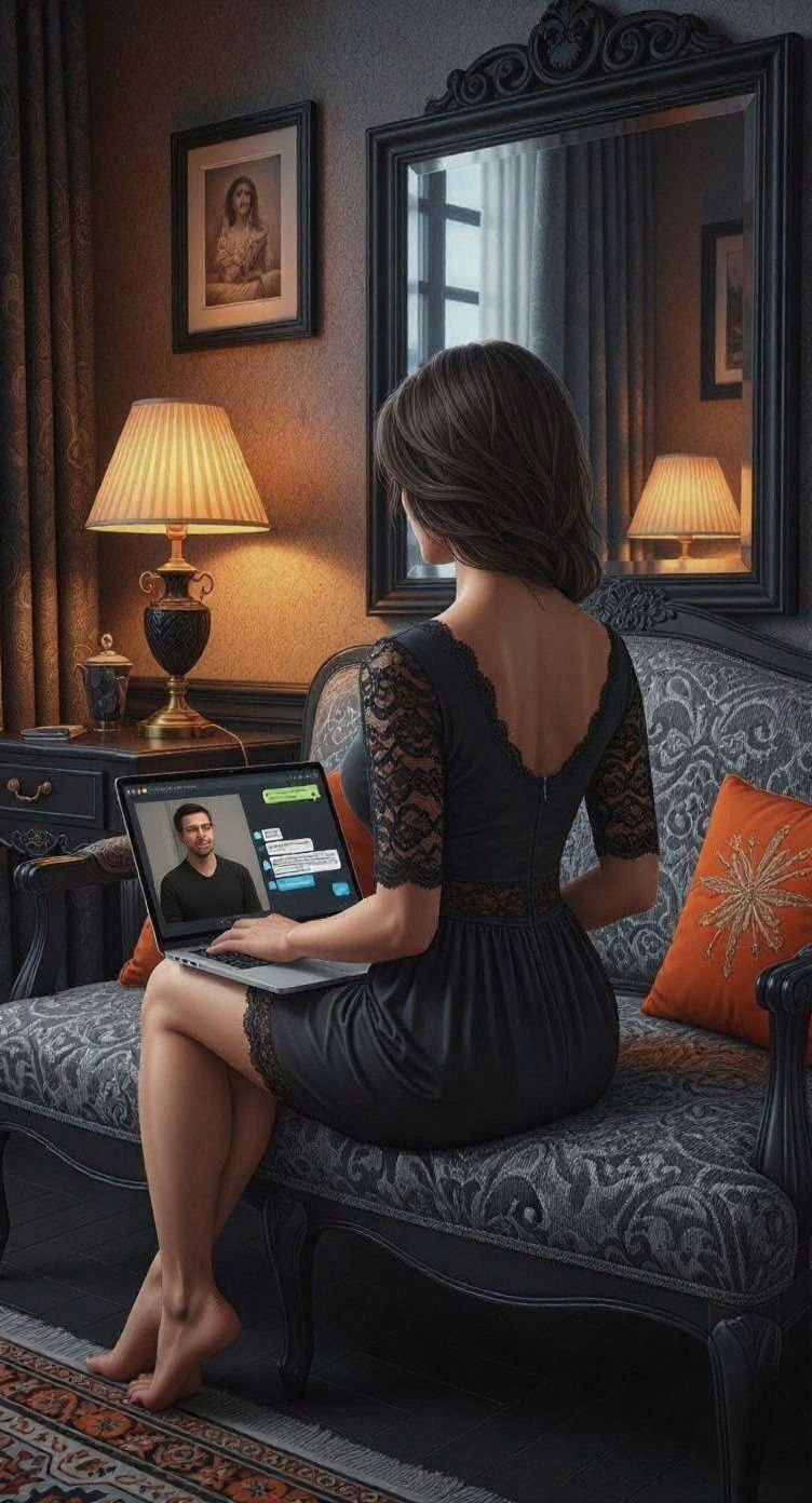 Voluptuous Woman in Hotel Room, Hyperrealistic Photography