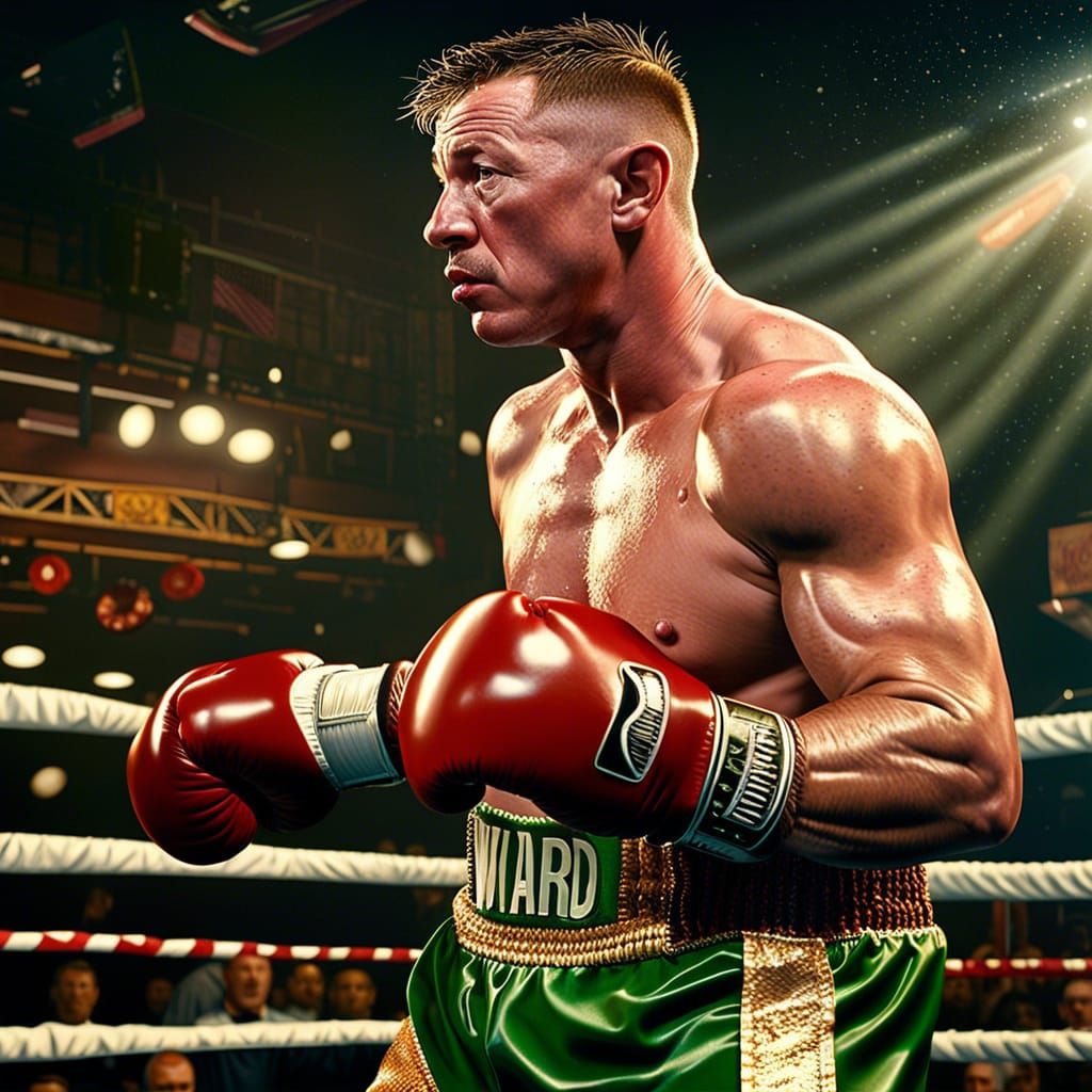 "Irish" boxer Mickey Ward