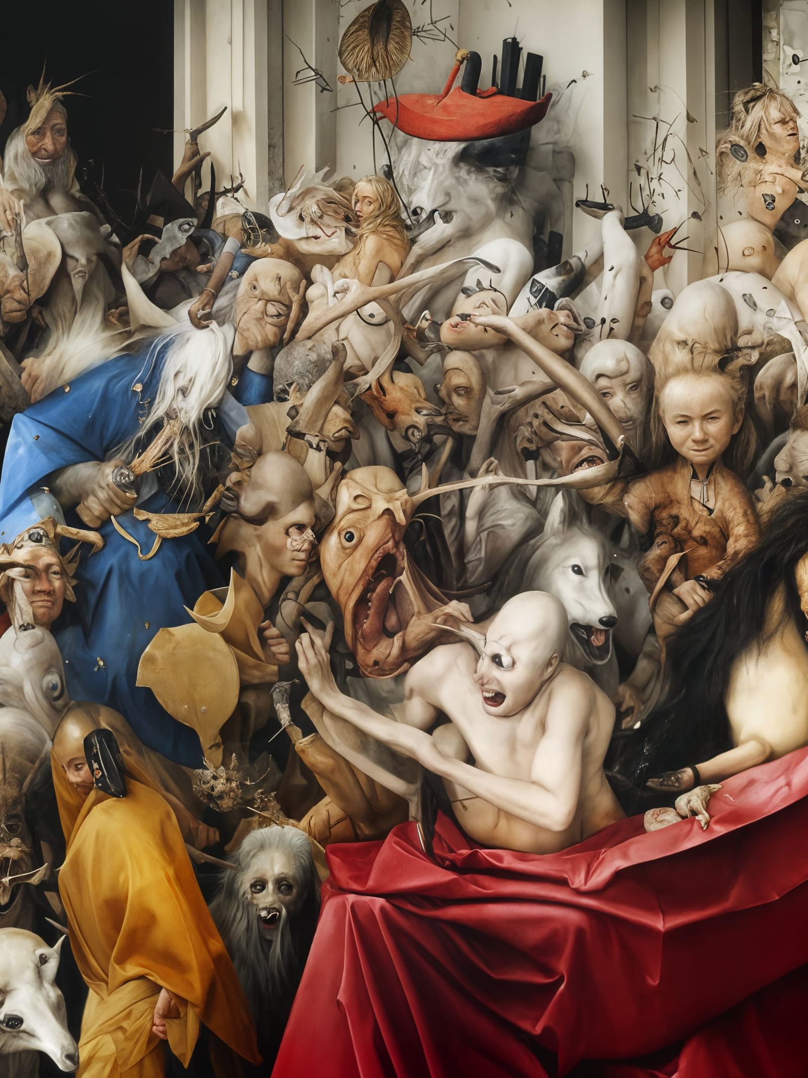 The Autocrat has been Stripped of his red white and blue sui...