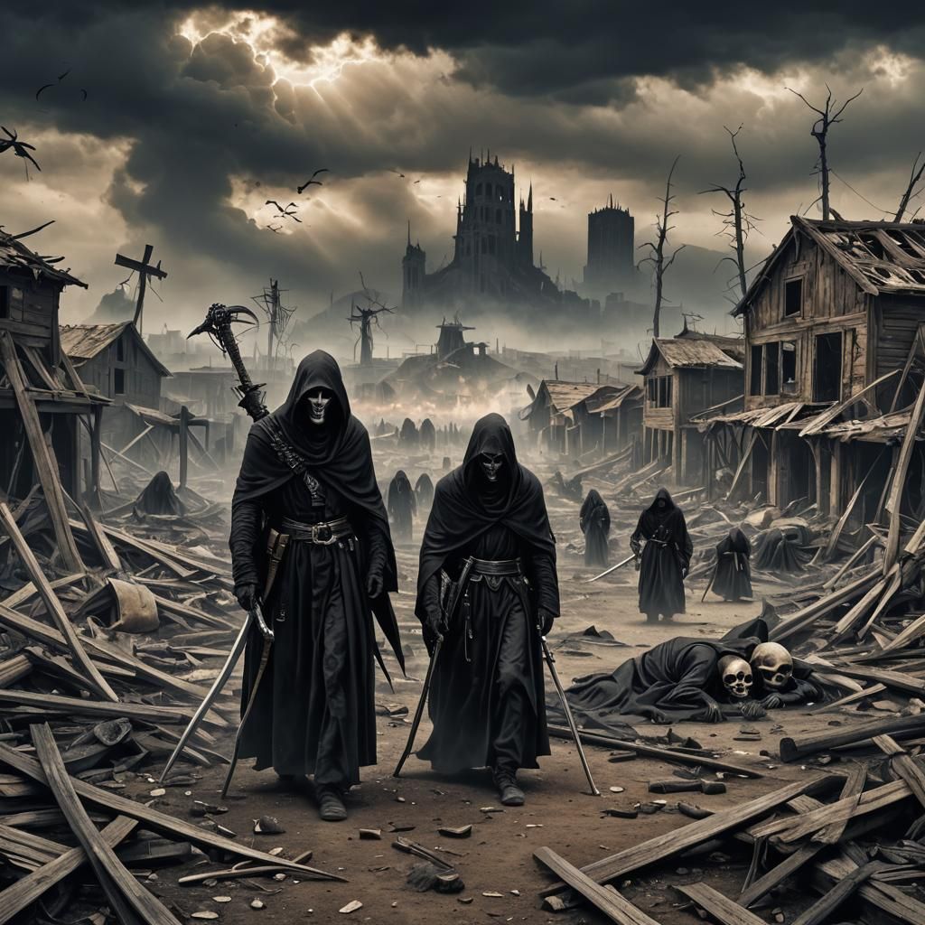 Grim Reaper's Sadness in Apocalypse