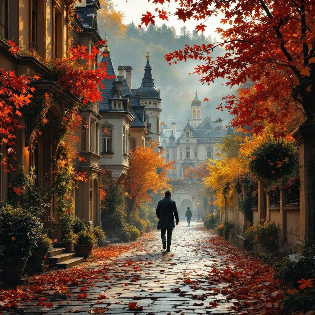 Autumn in Karlovy Vary: Belle Epoque Street View