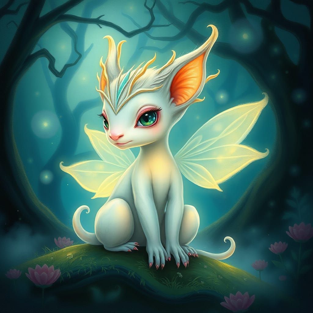 Enchanting Mormookie in Whimsical Dreamworld