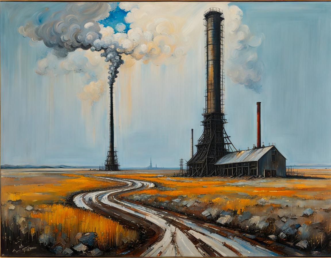 Anselm Kiefer, Romantic Movement art, one single Industrial ...