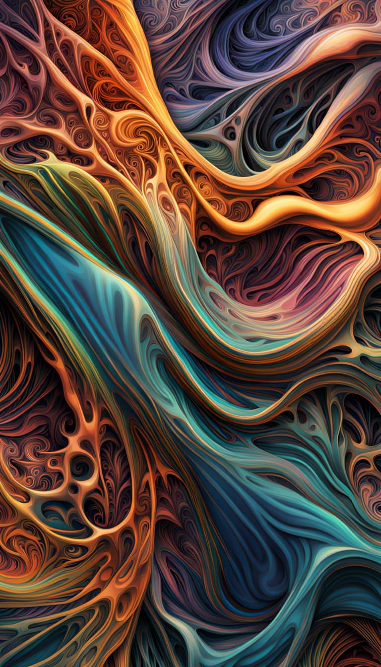 Infinite Sound Wave Grid in Hyperrealist 3D