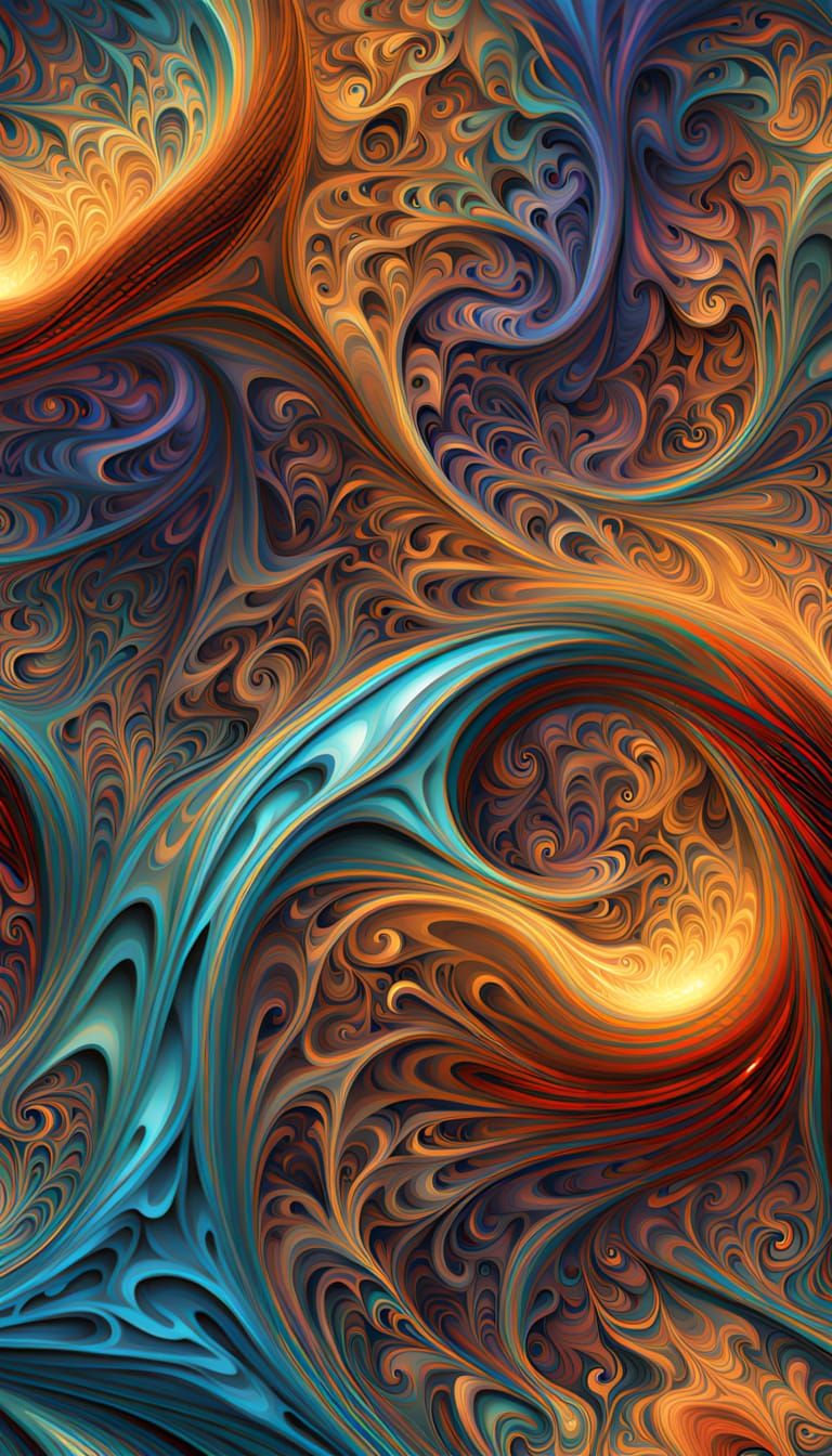 Infinite 3D Grid of Vibrant Sound Waves