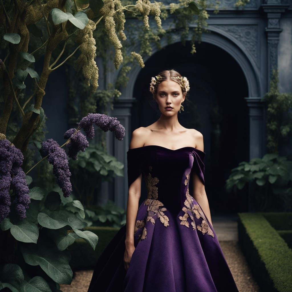 "Botanical Queen" – Atropa Belladonna (Deadly Nightshade)
💫...